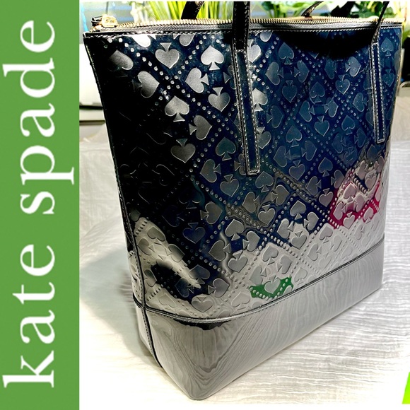 Kate Spade New York *Rare Quinn Beale St Patent XL Tote - Picture 7 of 12
